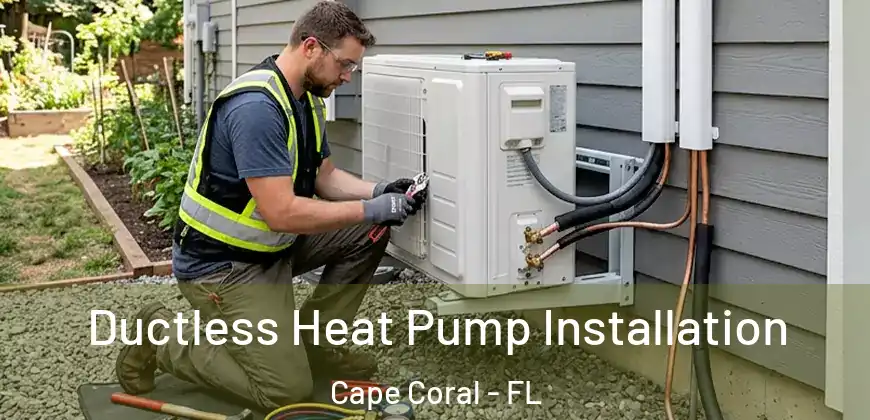 Ductless Heat Pump Installation Cape Coral - FL