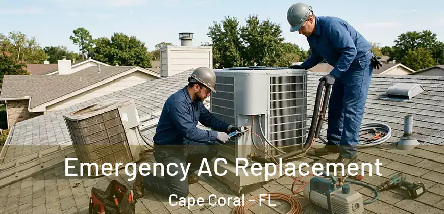 Emergency AC Replacement Cape Coral - FL