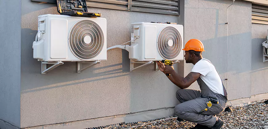 Central AC Outdoor Unit Cleaning in Cape Coral
