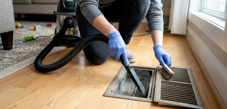 Ducted Heating Filter Cleaning in Cape Coral