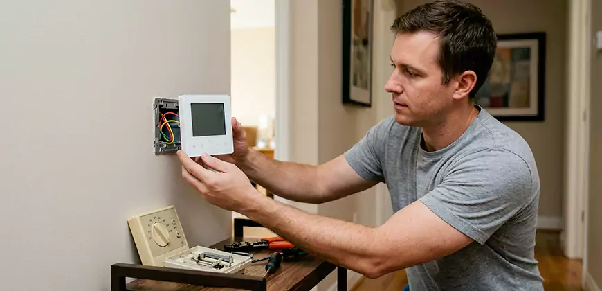 Heat Pump Thermostat Configuration in Cape Coral